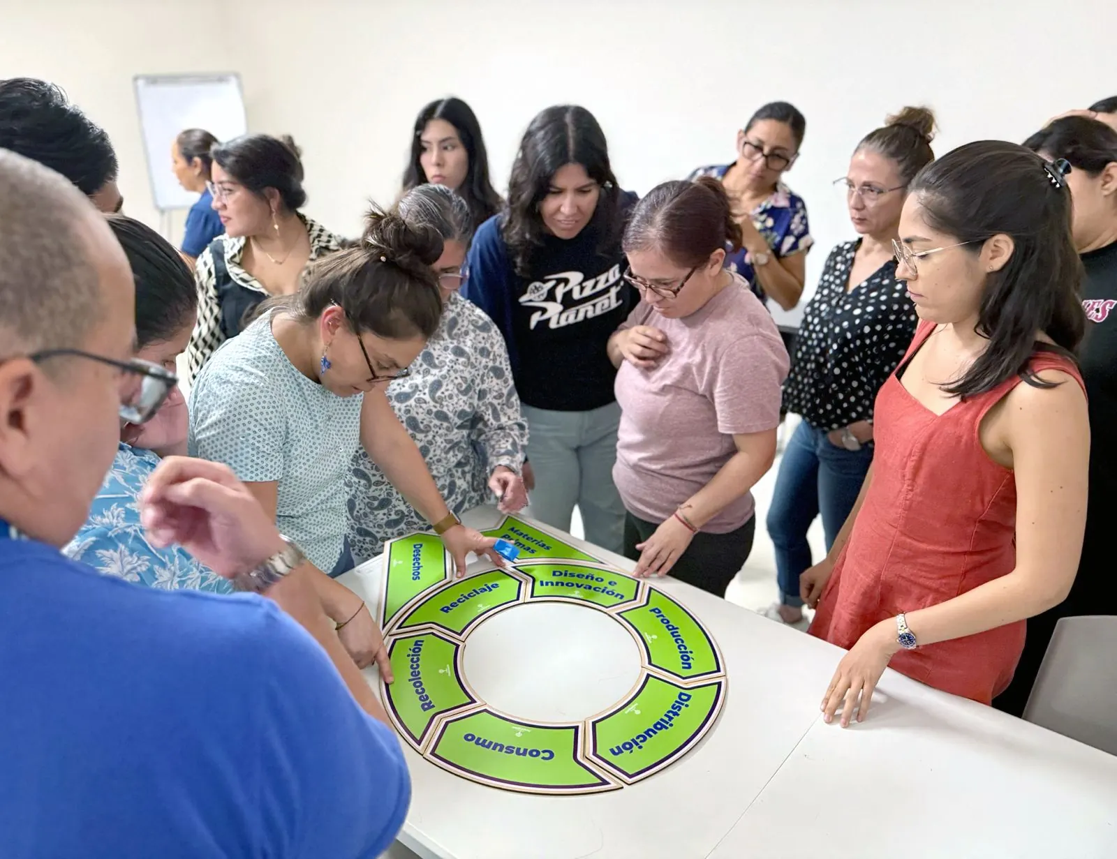 Capacitación en economía circular con emprendedores de La Paz